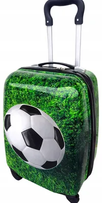 Produktbild von MPMAX Kinderkoffer Fußball 4 Rollen Handgepäck