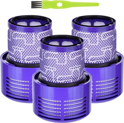 Produktbild von V10 Filter Ersatz für Dyson V10 Animal Filter für Dyson Vacuum Cyclone Serie V10 Absolute V10 Animal V10 Motorhead V10 Total Clean SV12 Ersatzteilnummer 969082-01