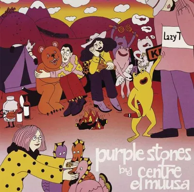 Produktbild von Centre El Muusa - Purple Stones (180g) (Limited Edition) (Black Vinyl)