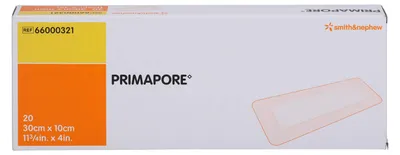 Zdjęcie produktu dla Primapore 10x30 cm opatrunek na ranę sterylny 20 szt