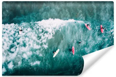 Produktbild von Muralo XXL Selbstklebende FOTOTAPETE OZEAN Aussicht von oben Landschaft 3D Effekt (B) 360 cm x (H) 240 cm Tapete Wandtapete WOHNZIMMER SCHLAFZIMMER 4582
