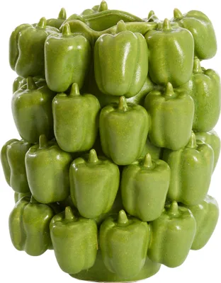 Produktbild von Light & Living - Vase Bellpepper – 23,5 x 23 x 32,5 cm – Grün