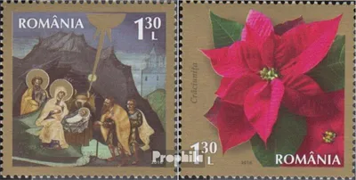 Produktbild von Briefmarken Rumänien 2016 Mi 7150-7151 (kompl.Ausg.) postfrisch Weihnachten