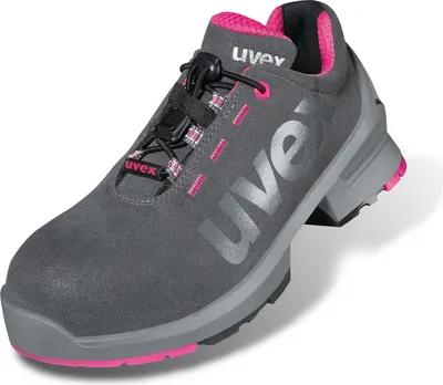 Immagine prodotto di uvex 1 scarpe basse da donna S2 grigio, rosa larghezza 10 taglia 40
