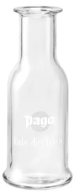 Produktbild von Pago Glaskaraffe 500ml, 6er Karton
