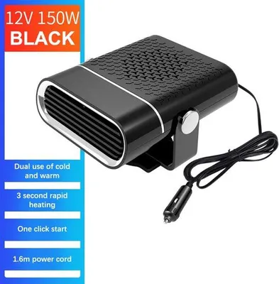 Produktbild von Handgeführte multifunktionale 12 V 150 W Auto-Werkzeugheizgerät mit Auto-Steckkontakt, 2-in-1 schneller Heiz- und Kühlfunktion, 360° freie Einstellung für