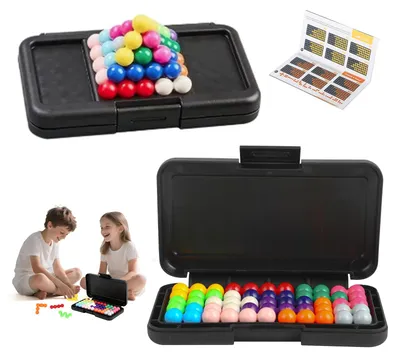 Productafbeelding van IQ Puzzel - 3D-logica spellen met 200 uitdagingen - denkspellen voor kinderen en volwassenen