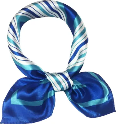 Zdjęcie produktu dla Elegancka chusta ST-33851 w niebieskim kolorze KP33851