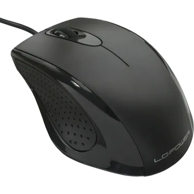 Produktbild von LC-Power LC-M710B, rechts, Optisch, USB Typ-A, 800 DPI, Schwarz