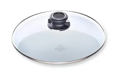 Obrázek produktu pro Skleněné víko Gastrolux Deluxe s nerezovým kroužkem 936-1