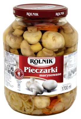 Zdjęcie produktu dla Rolnik Pieczarki Marynowane 1,7 kg