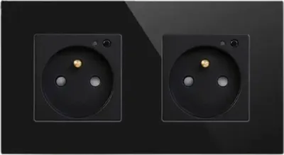 Produktbild von BOT Smart Steckdose WiFi DOUBLE SP12 schwarz