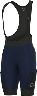 Produktbild von ALÉ Kurze Fahrradhose mit Trägern - GRAVEL STONES CARGO - Blau M