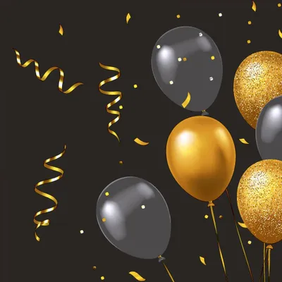 Produktbild von Servietten 33x33 cm - Elegant Balloons