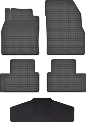 Produktbild von Gummi Fußmatten Set Für: Volvo Xc40 (2017-) Gummimatten Schwarz