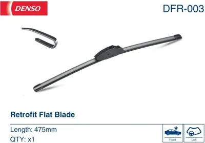 Produktbild von DENSO Wischblatt Beifahrerseitig Fahrerseitig DFR-003
