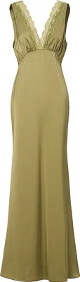 Produktbild von Moda Minx Abendkleid Ella Long Dress mit wunderschönem Spitzenbesatz an den Trägern green XL