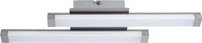 Produktbild von LED Deckenleuchte, Metall, weiß, 3000K warmweiß, L 41 cm