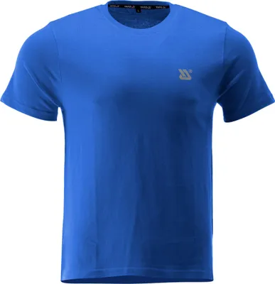 Produktbild von T-Shirt aus 100 % Baumwolle, 180 g/m², Größe M, blau