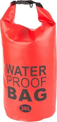 Produktbild von Verk 01879 Wasserdichter Beutel 30 l, rot
