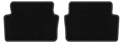 Image de Tapis arrière en moquette pour Renault Laguna III 2007-2015 (liftback/break) – 2 pièces, noirs, sur mesure – Wielganizator LUX
