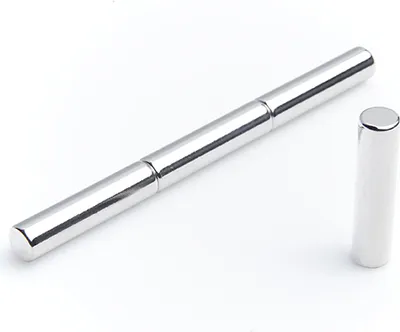 Produktbild von Neodym Magnete 6 x 25 mm 1 Stück mm N38, Extrem stark, Magnettafeln, Kühlschränke, Whiteboards, DIY