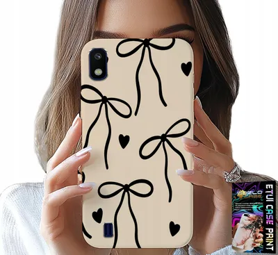 Immagine prodotto di Custodia Per Samsung A10 - Fiocco Beige Motivi Alla Moda