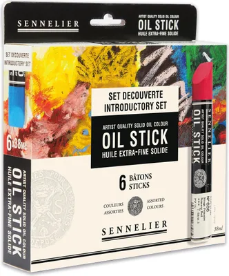 Produktbild von Sennelier Entdecker Set mit 6 Oil Sticks - Ölstick Set - N130123