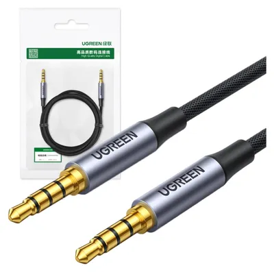 Immagine prodotto di Cable Ugreen  Ugreen cable AUX mini jack 3.5mm cable (male) - 3.5mm mini jack (male) 3m black (AV183)