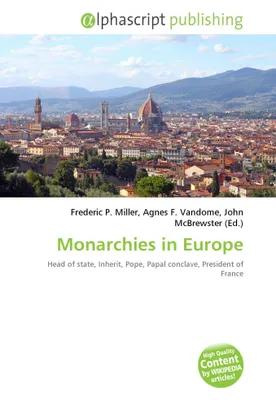 Produktbild von Monarchies in Europe