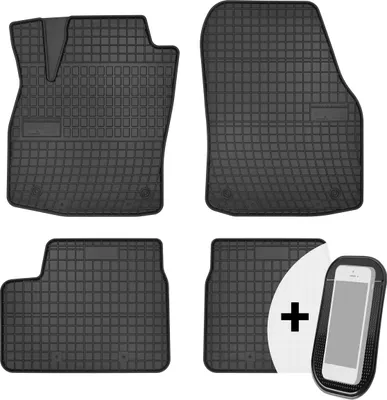 Produktbild von Gummimatten Auto Fußmatten Automatten Passgenau 4-teilig Set - passend für Opel Astra H 3 III 2004-2018
