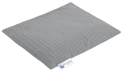 Image de Coussin aux noyaux de cerises - Coussin chauffant - 500 g - 20 x 25 cm - Gris