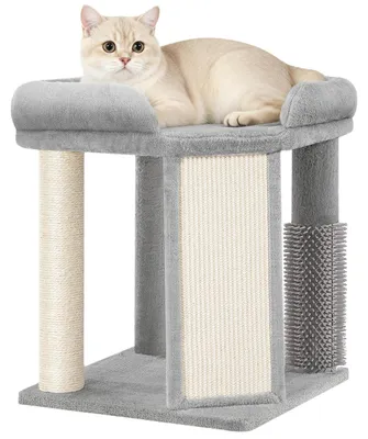 Immagine prodotto di Katzenbaum grigio chiaro, modello FPMS001FG1, per gatti di grossa taglia