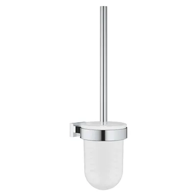 Produktbild von GROHE Essentials, WC-Bürste & Halter, Chrom, Glas, Metall