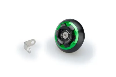 Produktbild von Puig 20342v Track Kawasaki Öleinfülldeckel Silber  Silber One Size