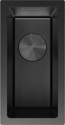 Produktbild von Mexen Trixo 1-Komponenten-Edelstahlspüle 230 x 440 mm, schwarz HC - 6411221000-70HC