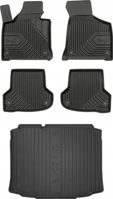 Immagine prodotto di SET 77 Tappetini in gomma e tappetini AUDI A3 8P hatchback 2003-2013 3 porte