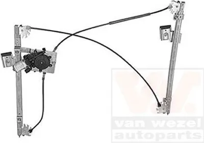 Produktbild von VAN WEZEL 5824262 Elektrischer Fensterheber Vorne Rechts für VW Polo Schrägheck (6N1)