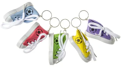 Productafbeelding van Duckiez Sleutelhanger Voetbalschoen - 48 stuks