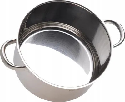 Produktbild von Topf Mit Deckel Aus Stahl Gas Induktion Ofenbach