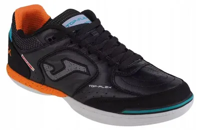 Immagine prodotto di Joma - Scarpe da calcio indoor unisex uomo/donna "Top Flex 2303", pelle PP6305 (43 EU) (nero)