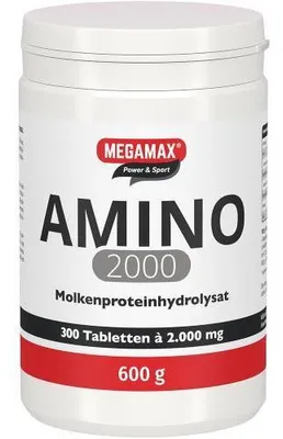Obrázok produktu pre MEGAMAX Power & Sport Amino 2000 tabliet, 300 st. tabliet
