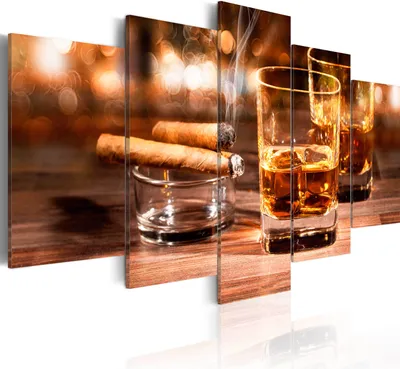 Produktbild von Modernes Wandbild 030106-13 (200x100) - 5 Teilig Bilder Fotografie auf Vlies Leiwnand Foto Bild Dekoration Wand Bilder Kunstruck