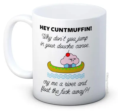 Kaffeetasse 312 ml, Keramik, lustiger Spruch, spülmaschinenfest