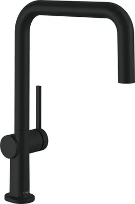 Zdjęcie produktu dla Hansgrohe M54 - Bateria zlewozmywakowa Talis, EcoSmart, czarny matowy 72844670