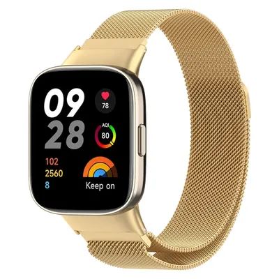 Image de Bracelet Milanese Loop avec fermeture magnétique pour le bracelet Xiaomi Redmi Watch 3