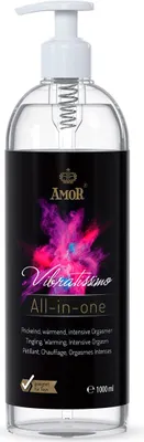 Produktbild von Vibratissimo Play Gel all-in-one 1000 ml | Gleitmittel wär Men d, prickelnd & Höhepunkt verstärkend | Lubricant Gel Für Toys & Latexkondome