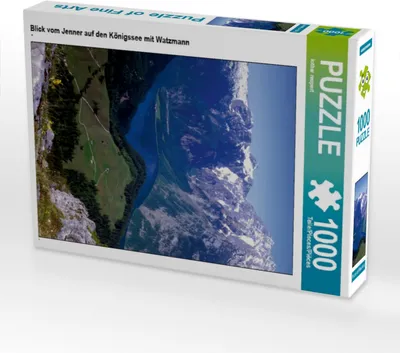 Produktbild von Calvendo Blick vom Jenner auf den Königssee mit Watzmann 1000 Teile Puzzle hoch 480x640mm, reupert lothar; 7338875