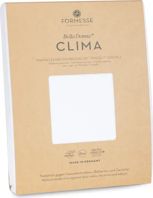 Produktbild von Formesse Bella Donna Clima La Piccola Schonbezug für Topper bis 12 cm Höhe, Größenauswahl:180x190-200 cm
