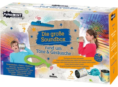 Produktbild von moses PhänoMINT Die große Sound-Box rund um Töne und Geräusche